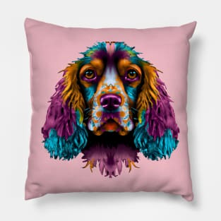 Springer Spaniel Photo Design Art Pillow