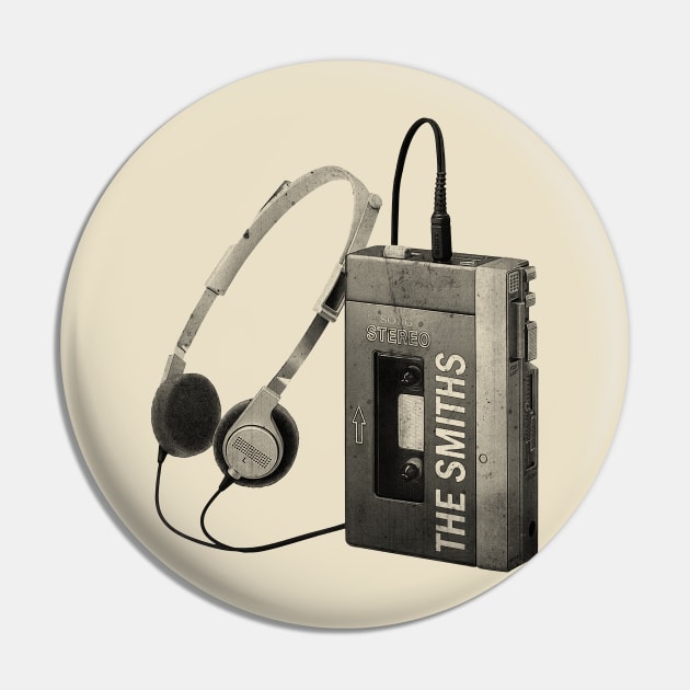 Walkman The Smiths Pin by XRODOX XLOROX