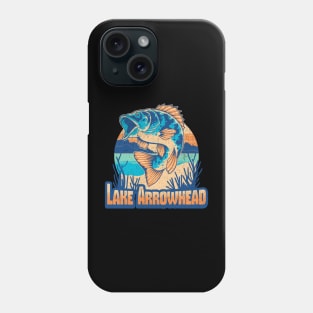 Lake Arrowhead Waleska Georgia Bass Fishing Fish Phone Case