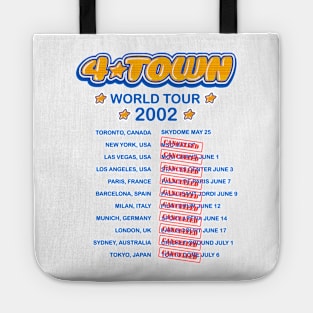 4TOWN cancelled tour T-shirt Tote