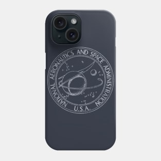 NASA - retro light Phone Case