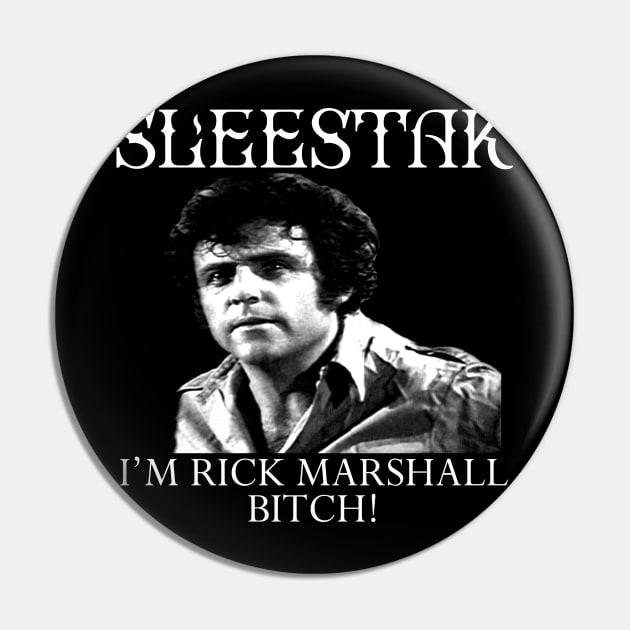 Sleestak - Rick Marshall, doom, stoner, metal, psychedelic Land of the Lost Pin by AltrusianGrace