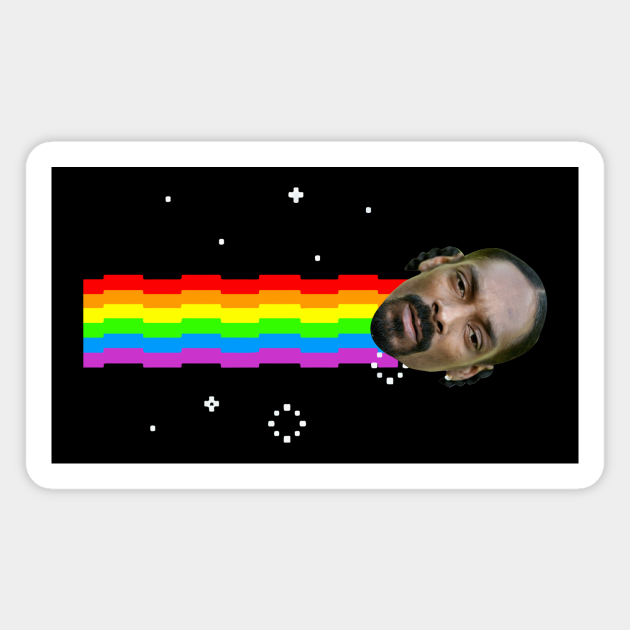 Snoop Dogg Nyan Cat Meme - Snoop Dogg - Magnet | TeePublic Snoop Dogg Nyan Cat Meme - Snoop Dogg - Magnet | TeePublic