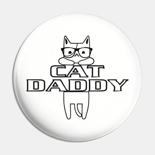 Cat Daddy Pin