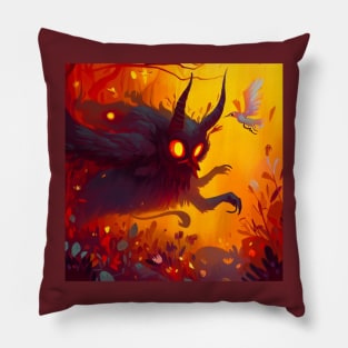 Cute Monster . Pillow