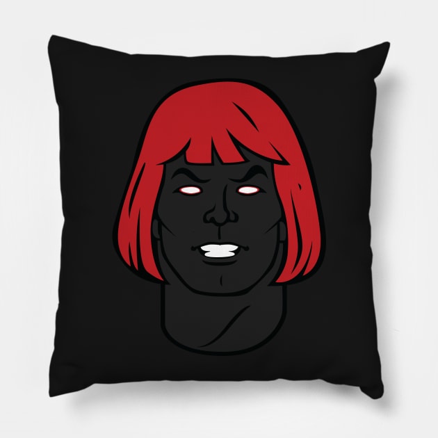 Most Evil Man In The Universe Pillow by NWJAY