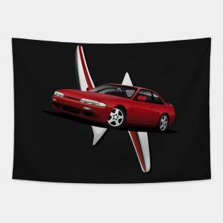 Silvia S14 Tapestry