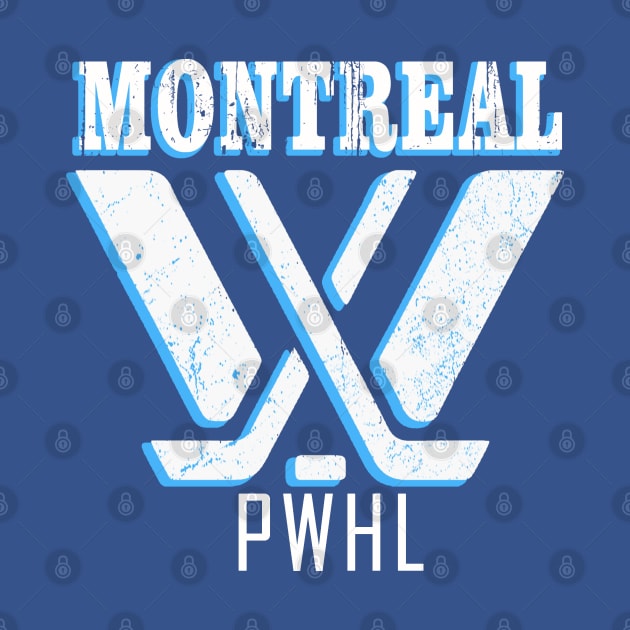 Vintage PWHL - (Montreal - PWHL) by freshtext Apparel10