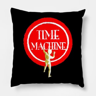 Rush - GeFilter Device Button with Starman - Time Machine Tour Pillow