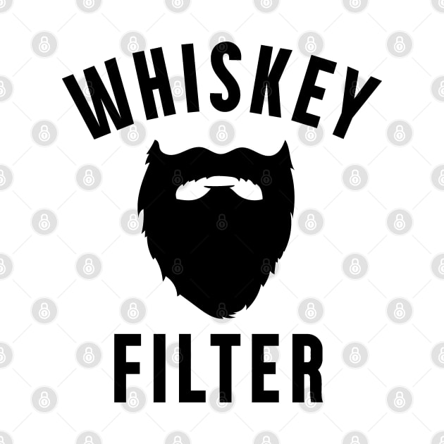 Funny Whiskey and Beard - Whiskey Filter Graphic by Huhnerdieb Apparel