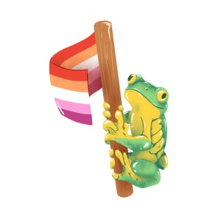 Frog Says Lesbian Rights! T-Shirt