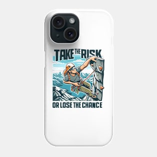 Adventurous Climber Graphic Phone Case