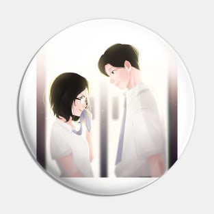 Anime Couple School Love Life Pin