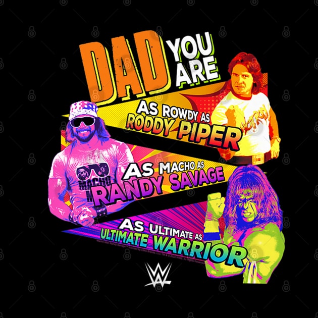 Macho Man & Roddy Piper Father's Day by Holman