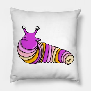 Trixic Pride Fidget Slug Pillow