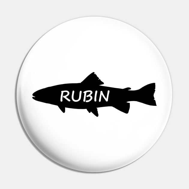 Rubin Fish Pin by gulden