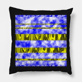 Yellow Sky - Original Abstract Design Pillow