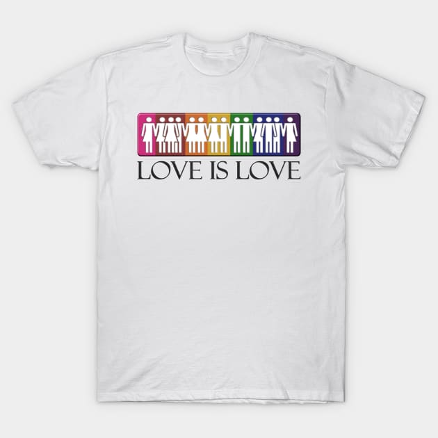 Love is Love - LGBT Pride t-shirt | Poster