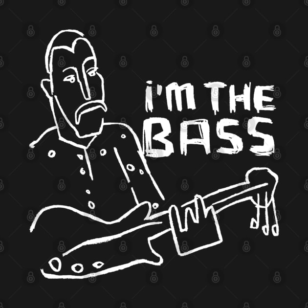 I'm The Bass Guitar Player by badlydrawnbabe