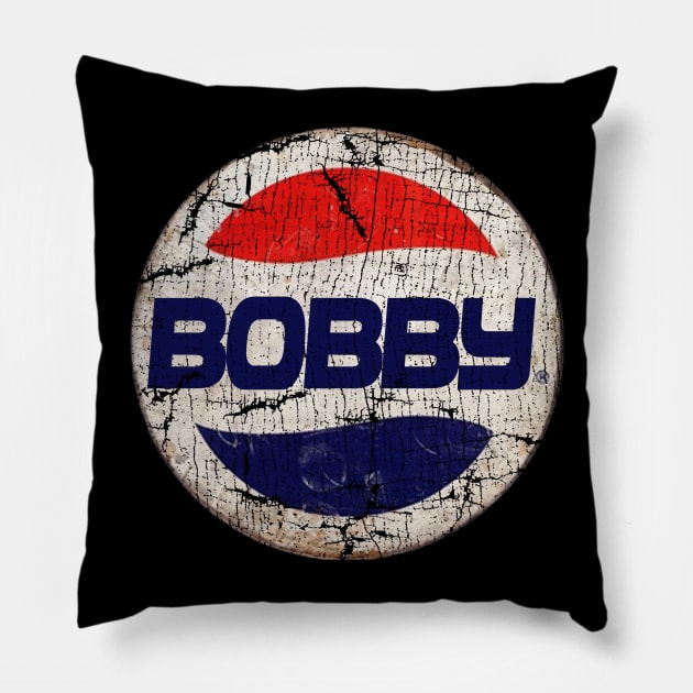 Bobby or Pepsi Pillow by VNKARTISTAN STD