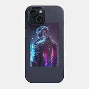 Cyberpunk Hacker Phone Case