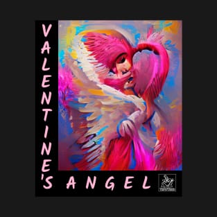 Valentine's Day Angel, AI created T-Shirt