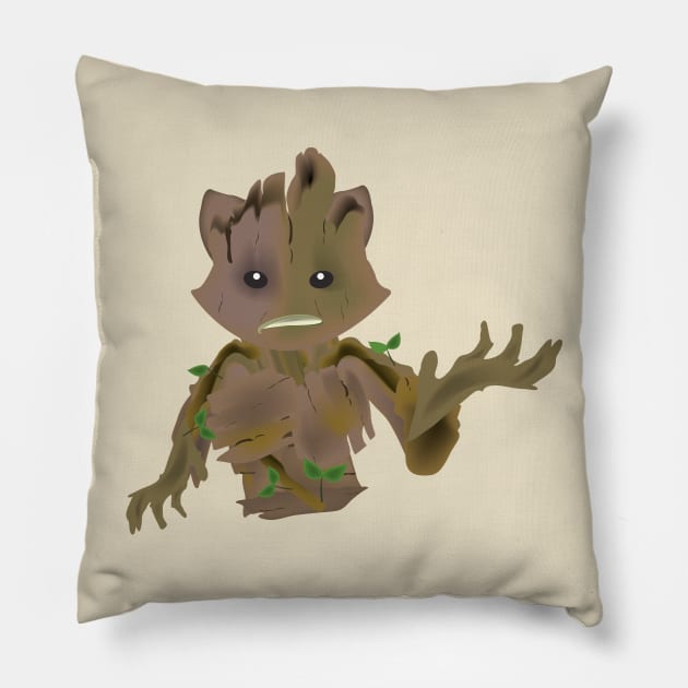 Groot Pillow by sebstgelais