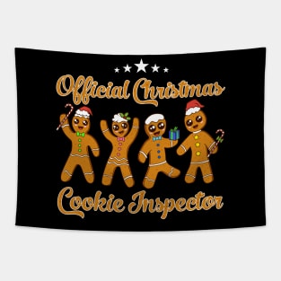 Official Christmas Cookie Inspector - Cookie baking Tapestry