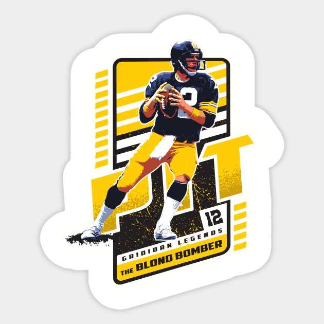 Terry Bradshaw PIT Sticker Sticker - Sports - Sticker