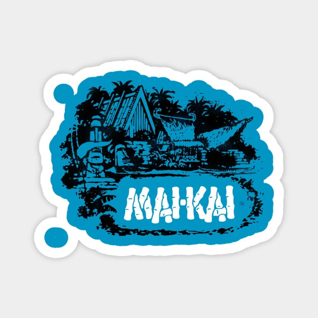 Mai Kai Tiki Lounge Magnet by MindsparkCreative