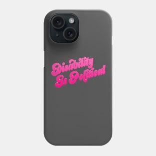 Disability Is Political (3) Phone Case