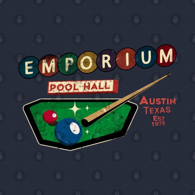 Emporium Pool Hall Arcade Aged Look by Nostalgia Avenue