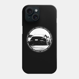 NISSAN 350Z Black 'N White 4 (Black Version) Phone Case