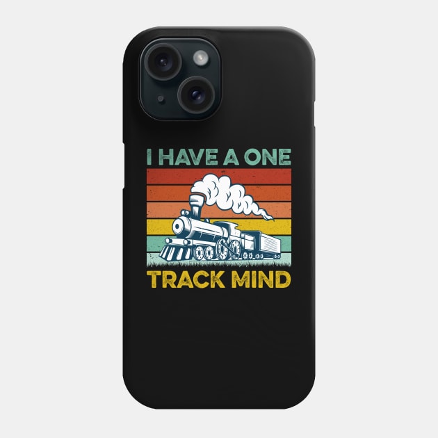 One Track Mind Train Engine T Shirt One Track Mind Train Engine T Shirt