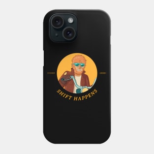 Shift Happens Biker Werewolf Phone Case