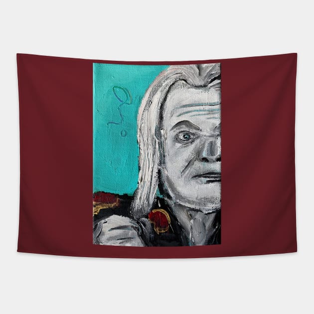 Greg the Hammer Valentine Tapestry by ElSantosWorld