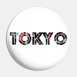 Sci Fi Tokyo City Pin