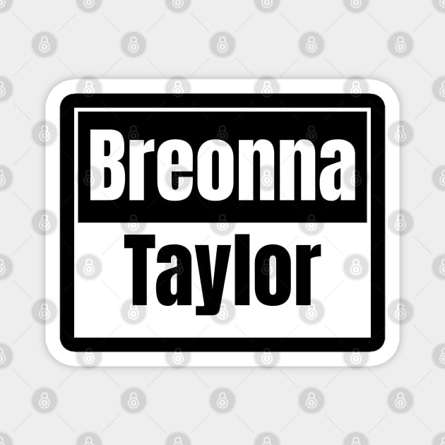 Breonna Taylor Magnet by Vanilla Susu