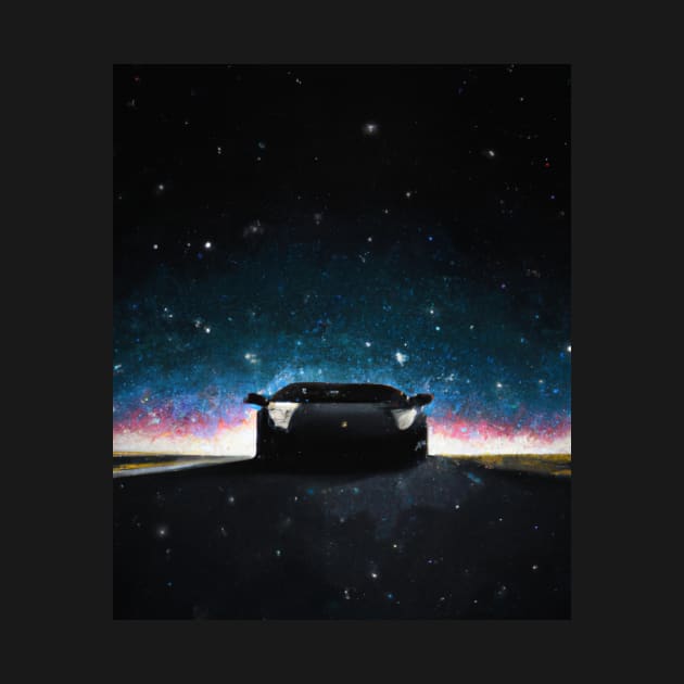 Lamborghini in space by SpaceCars