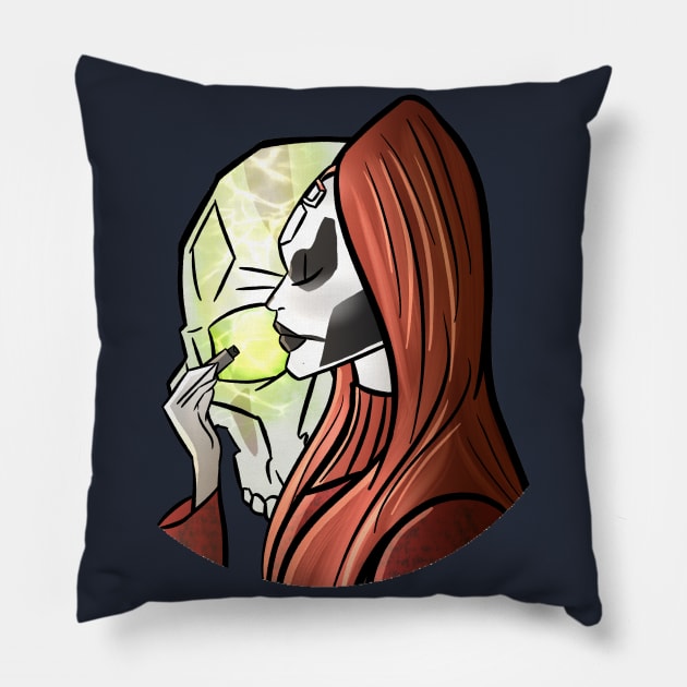 Lipstick Mother Talzin Pillow by Lipstick and Lightsabers