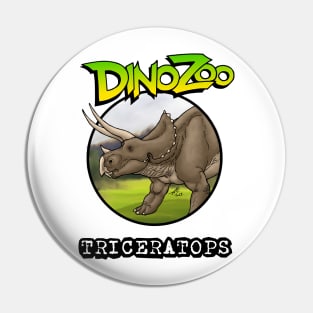 DinoZoo: Triceratops Pin