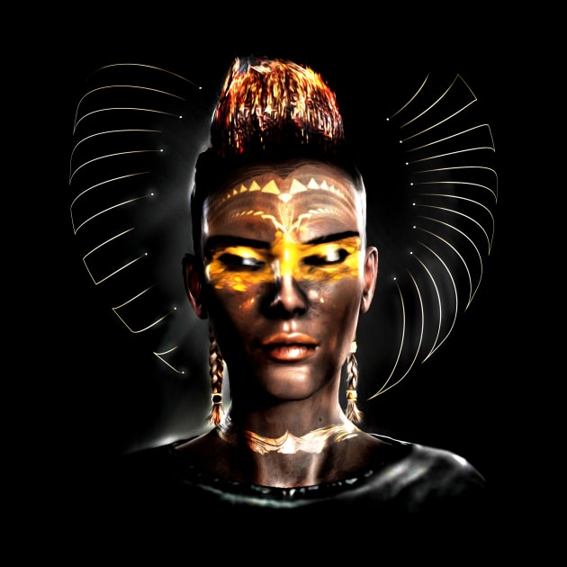 Queen Asantewaa by WarriorQueens