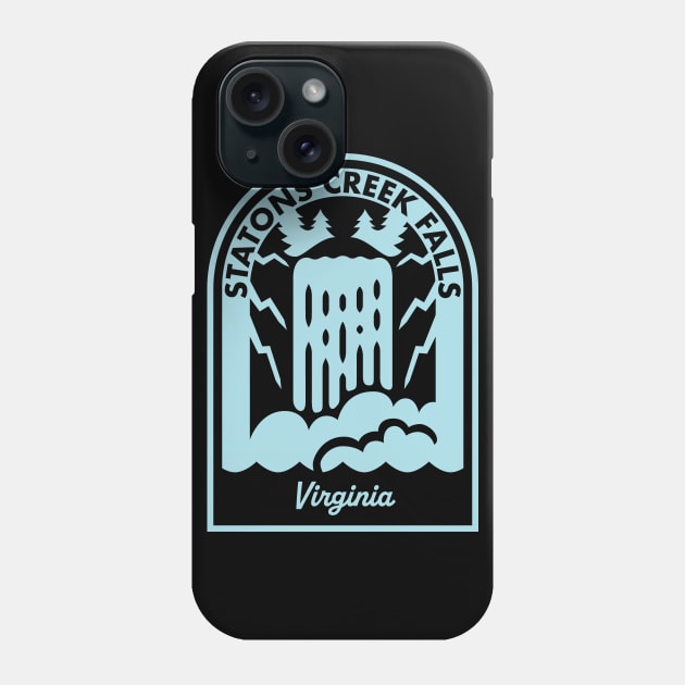 Statons Creek Falls Virginia Phone Case by HalpinDesign