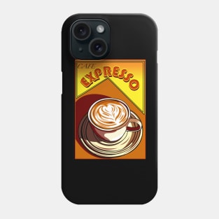 CAFE COFFEE EXPRESSO CAPPUCINO Phone Case