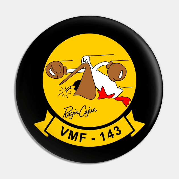 VMF 143 Ragin Cajun Pin by Yeaha