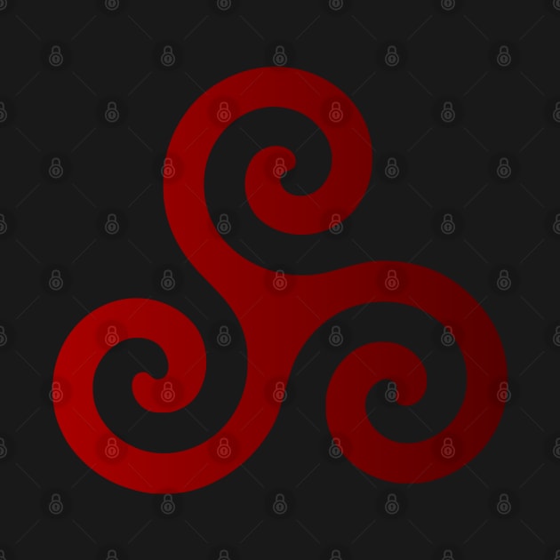 Triskelion Celtic Symbol by DepicSpirit