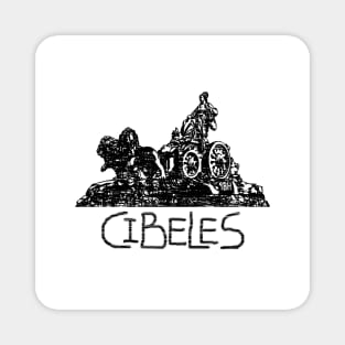 Cibeles Madrid - World Cities Series by 9BH Magnet