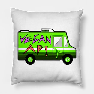 Vegan Food Truck Pillow