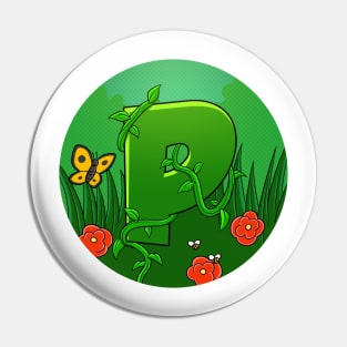 P is for plants Pin