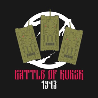 Three T-34 tanks Battle of Kursk 1943 T-Shirt